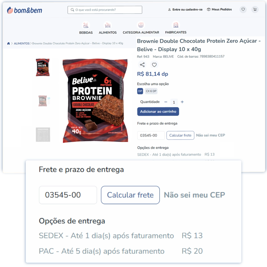 Vendas para qualquer região e público